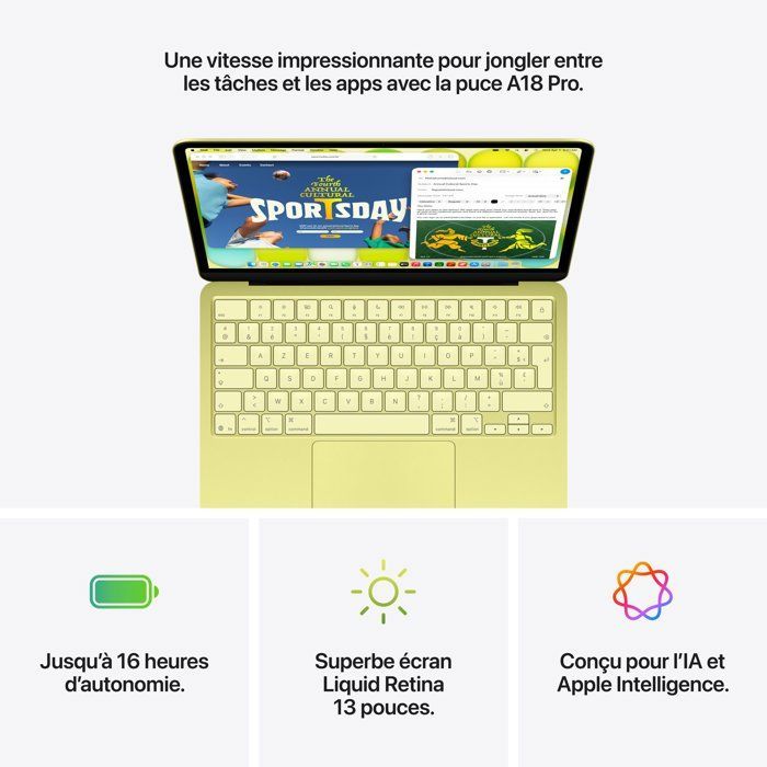 Apple - MacBook Pro Neo A18 de 13