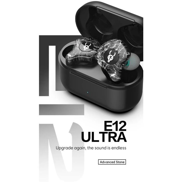 Écouteurs intra-auriculaires sans fil - RNCYN - RNCYN E12 - Réduction de bruit - True Wireless - BT 5.3
