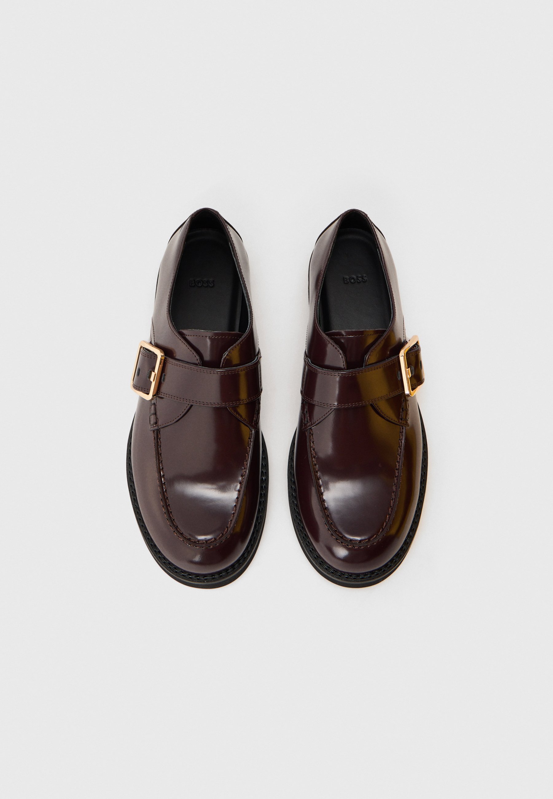 BOSS ELERI MONK - Slip-ons - marrom escuro