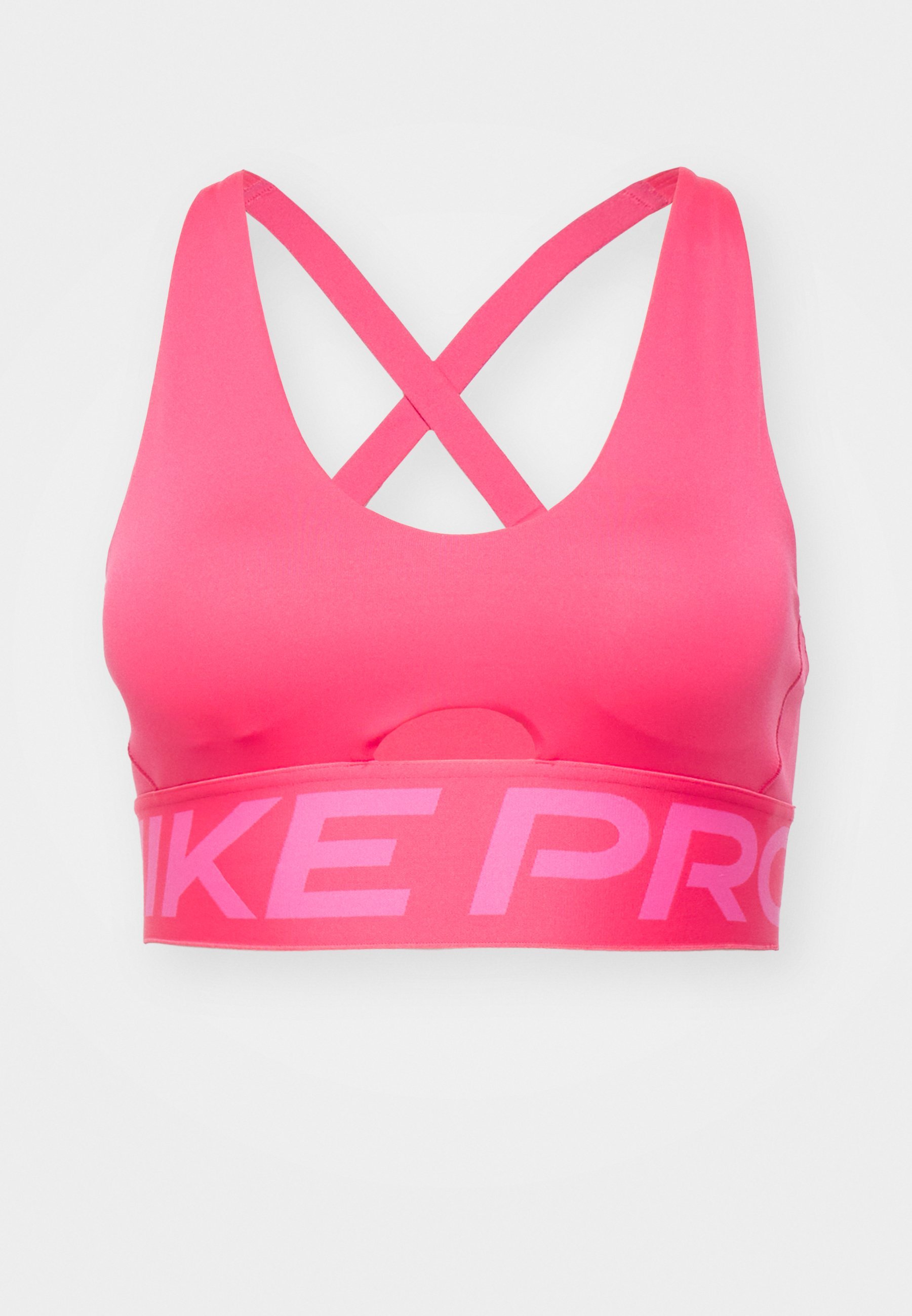 Soutien-gorge de sport Nike Performance INDY PLUNGE BOLD - Maintien moyen - Rose aster/Rose glacé