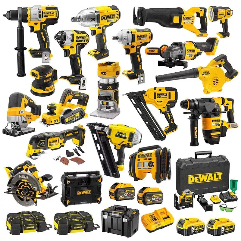 Pachet de baterii litiu-ion DEWALT de 18 V (28 de scule)