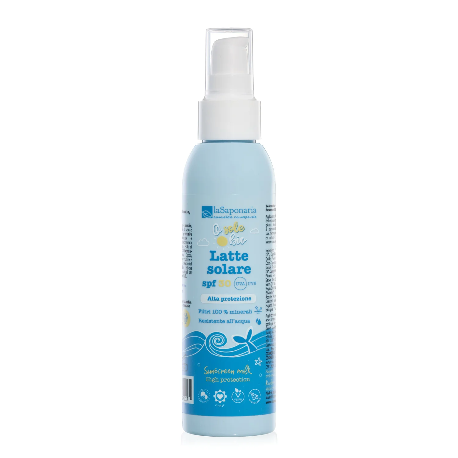 Osolebio Latte Solare SPF30 - Latte solare corpo alta prot., Solare viso alta prot.