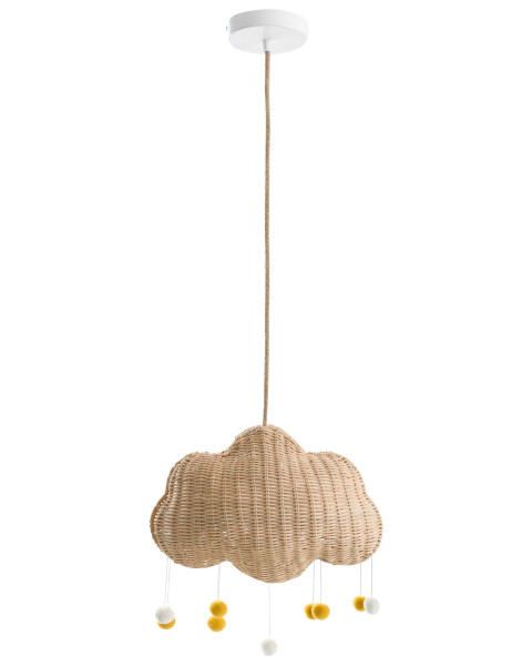 Lampa wisząca ONON Rattan Chmurka Naturalny