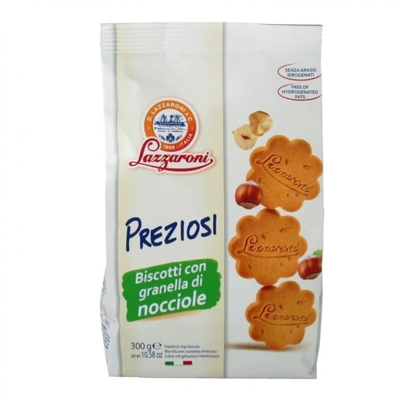 LAZZARONI Lazzaroni biscoitos caros com cacau e avelãs 300g