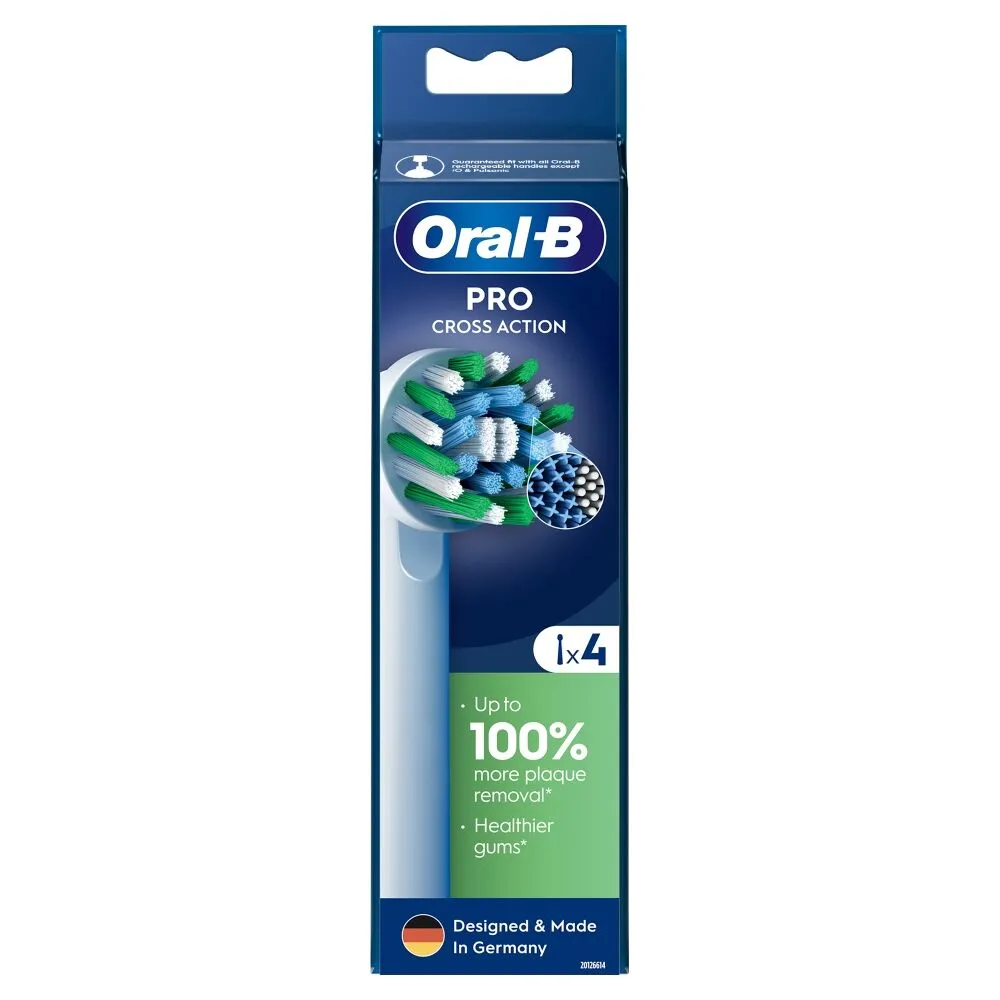 Oral-B EB50-4 Cross Końcówki do szczoteczki elektrycznej