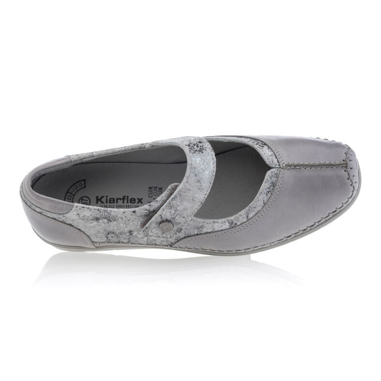 Chaussures confort Femme Gris