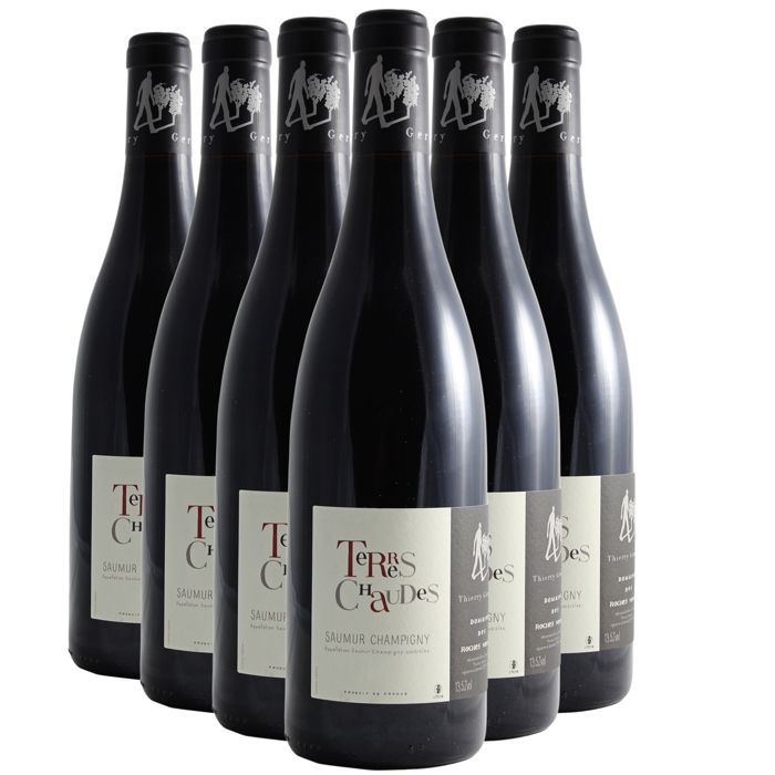 Domaine des Roches Neuves Saumur-Champigny Terres Chaudes 2021 - Rode wijn uit de Loire-vallei (6x75cl) Bio