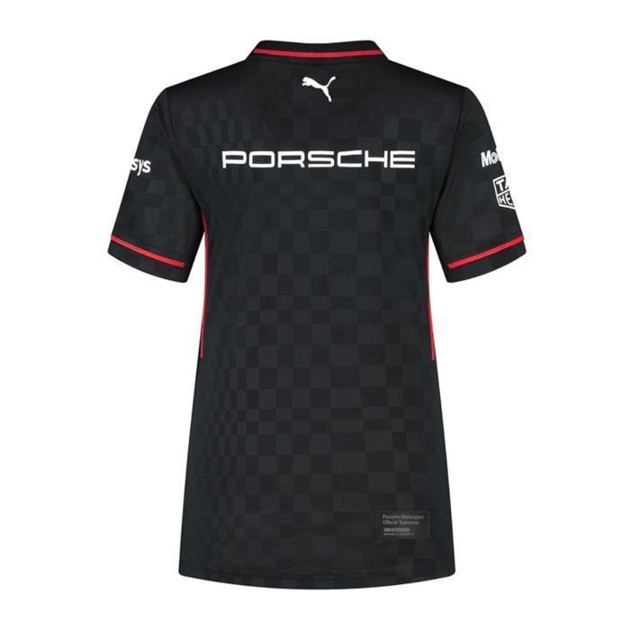 Camiseta feminina PUMA Porsche Motorsport - Preta