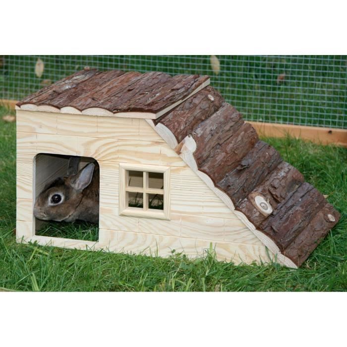 Caseta de jardín KERBL con rampa para roedores - 49x25x25cm