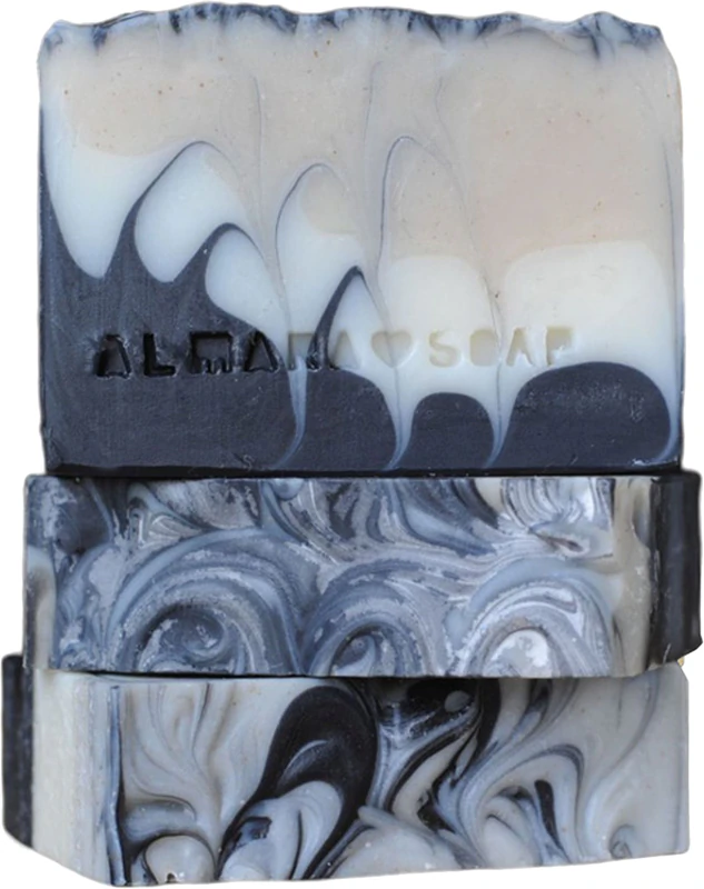 Almara Soap – Natürliche Rasur ohne Reißen – handgemachte Seife für Haar, Bart und Körper