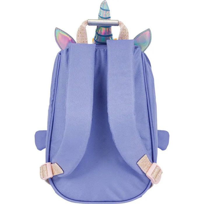 Cartable à roulettes - IKKS - London - Violet - Résistant à l'eau - 41cm