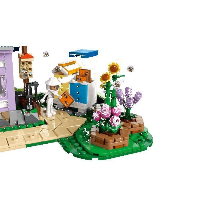 LEGO Friends 42669 La maison des apiculteurs et le jardin fleuri Cadeaux Jouets Objets de collection 12+