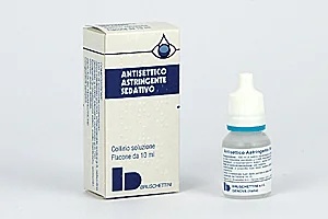 BRUSCHETTINI Antiseptische, samentrekkende en kalmerende oogdruppels 10 ml Zink-nafazolinehydrochloride