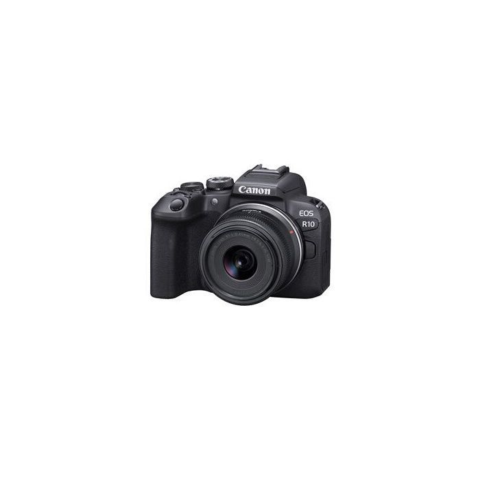 Mirrorless camera - Canon - EOS R10 - 24.2 MP - 4K - RF-S 18-45mm lens