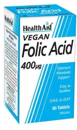 HEALTH AID Foliumzuur 90 tabletten