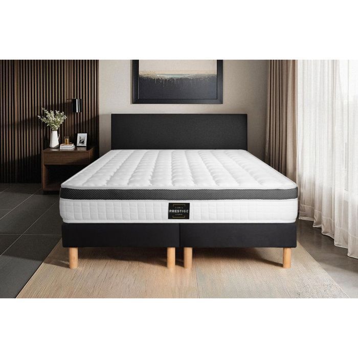 Ensemble Supérieur 180x200 Mémoire de forme 3 zones double sommier