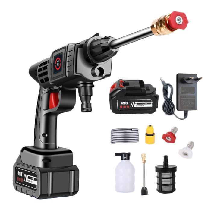 Idropulitrice ad alta pressione - PRUMYA - 3000W - 10.000mAh - 70 bar - 9 accessori