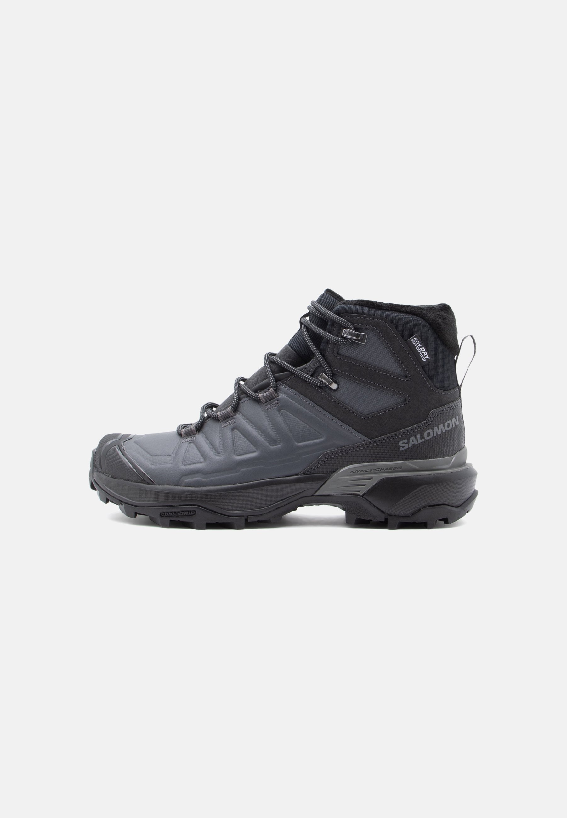 Salomon X ULTRA WP - Stivali invernali - nero/asfalto/castello