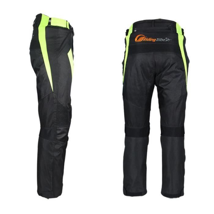 Pantalones unisex de verano para motociclista, impermeables, anticaída, para ciclismo y carreras.