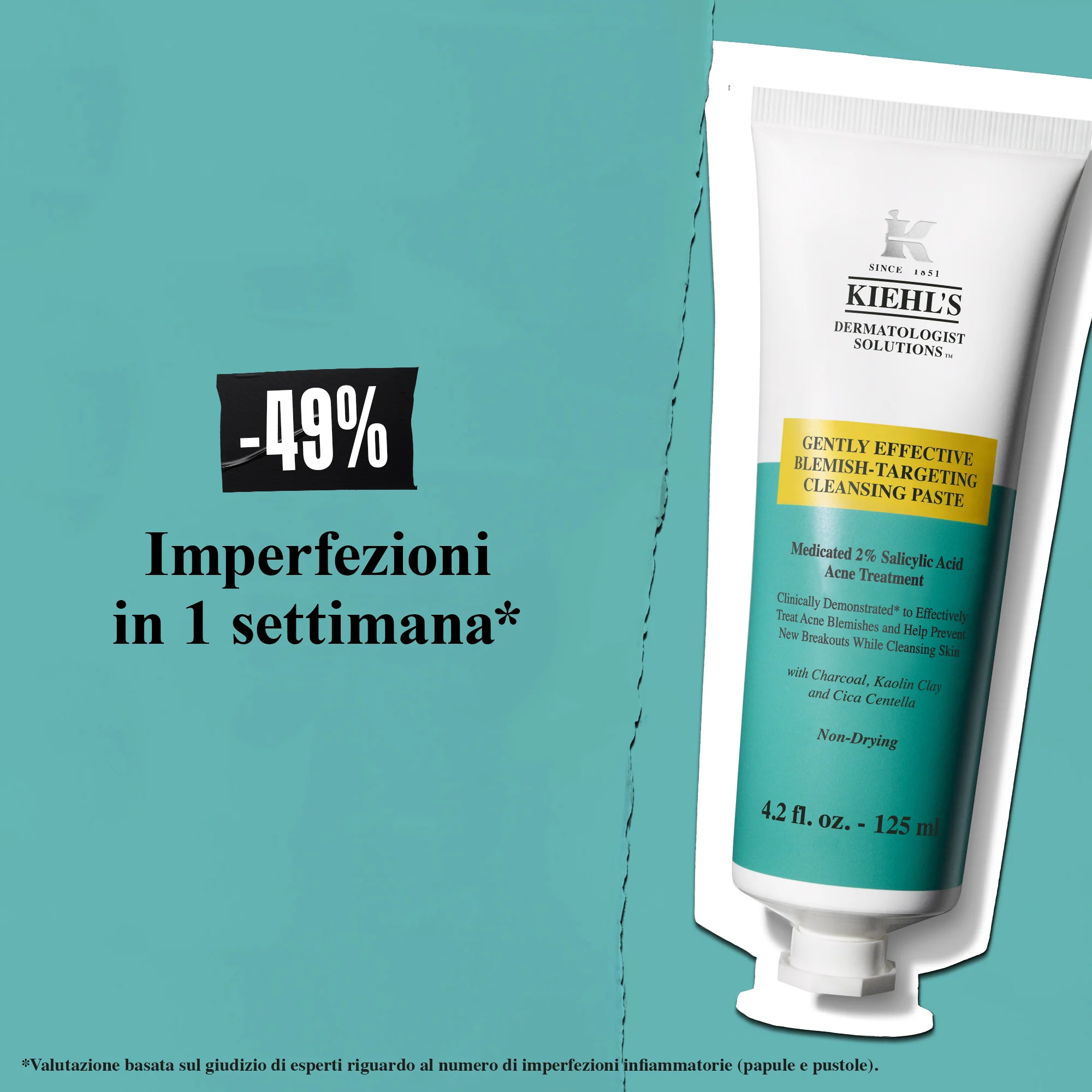 Detergenti / Esfolianti Gently Effective Blemish-Targeting Cleansing Paste - Crema detergente viso, Maschera Purificante viso, Tratt.viso 24 ore antimperfezioni