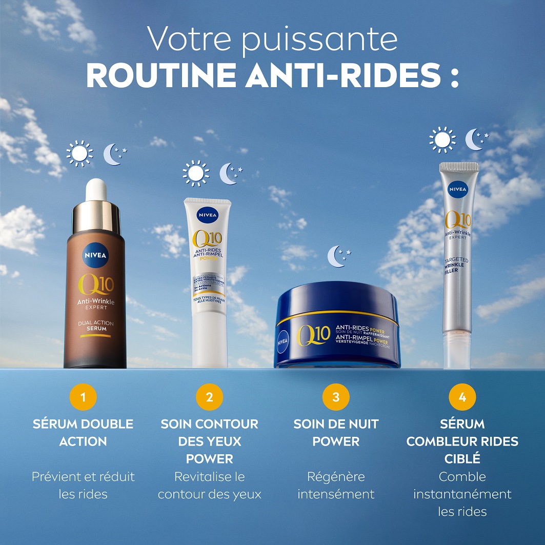 NIVEA Crème visage Nuit Anti-rides Raffermissant