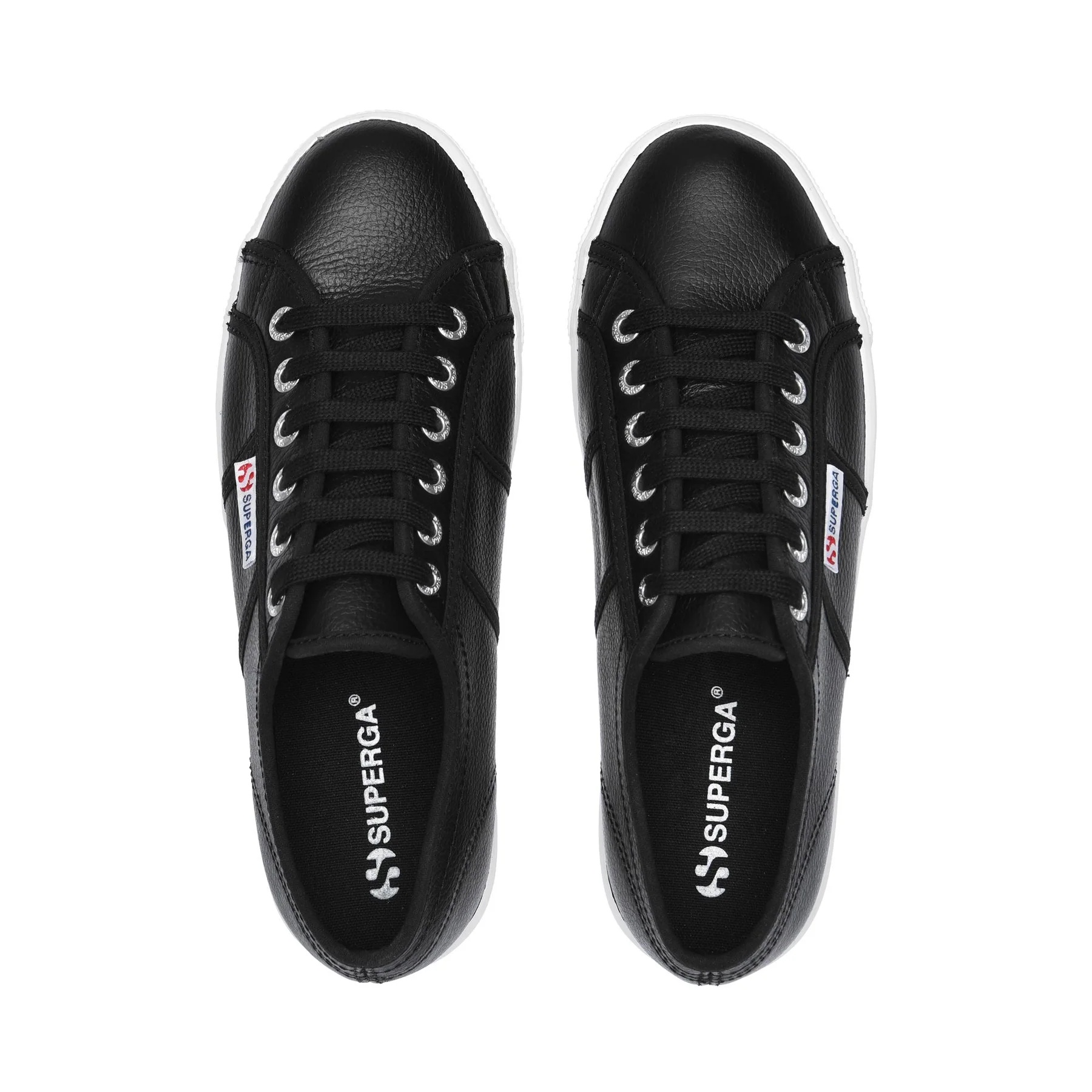 2790 TUMBLED LEATHER-BLACK-WHITE
