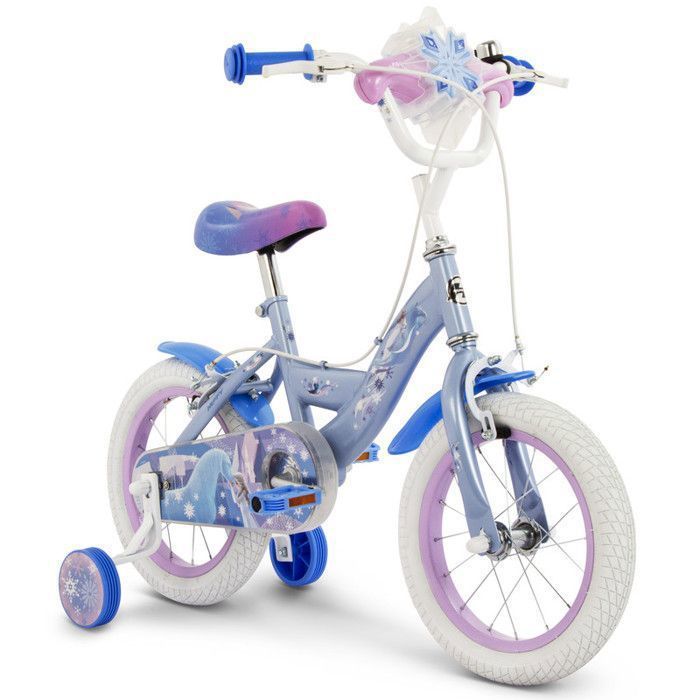 Vélo Enfant Disney - Reine des Neiges - Roues 14