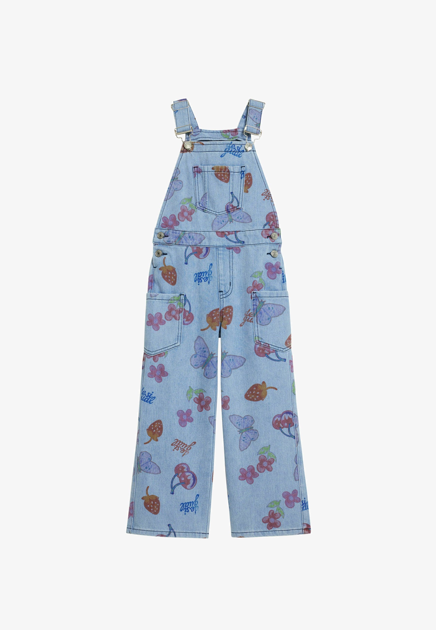 Desigual WITH FRUITS - Overalls - blauw
