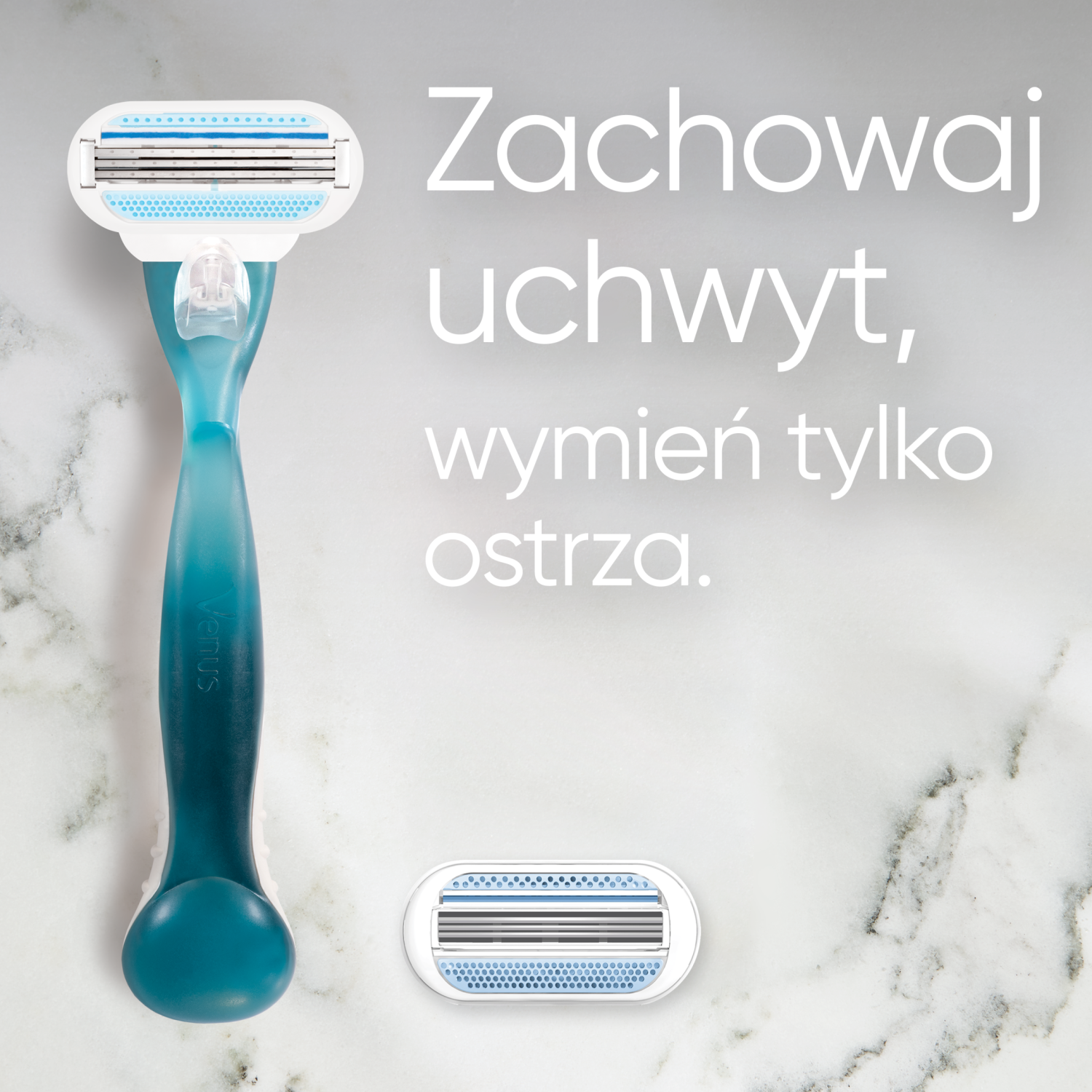 Holicí strojek Gillette Venus 1 ks + 2 náplně