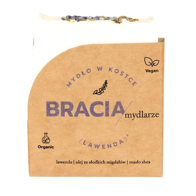 Bracia Mydlarze Mydło w kostce, Lawenda