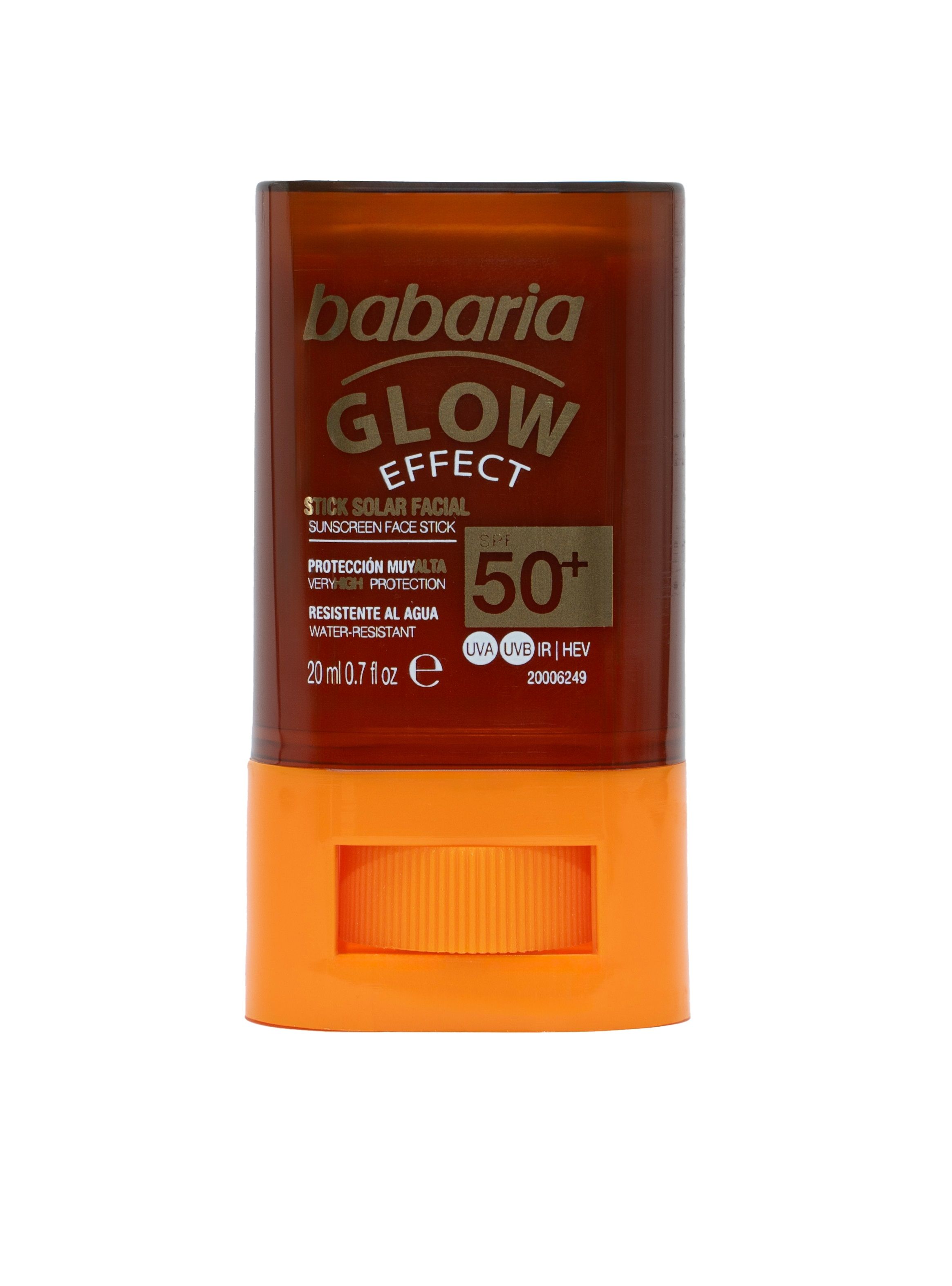 Glow Effect Stick Solar Facial SPF50 Protección sejas kopšana