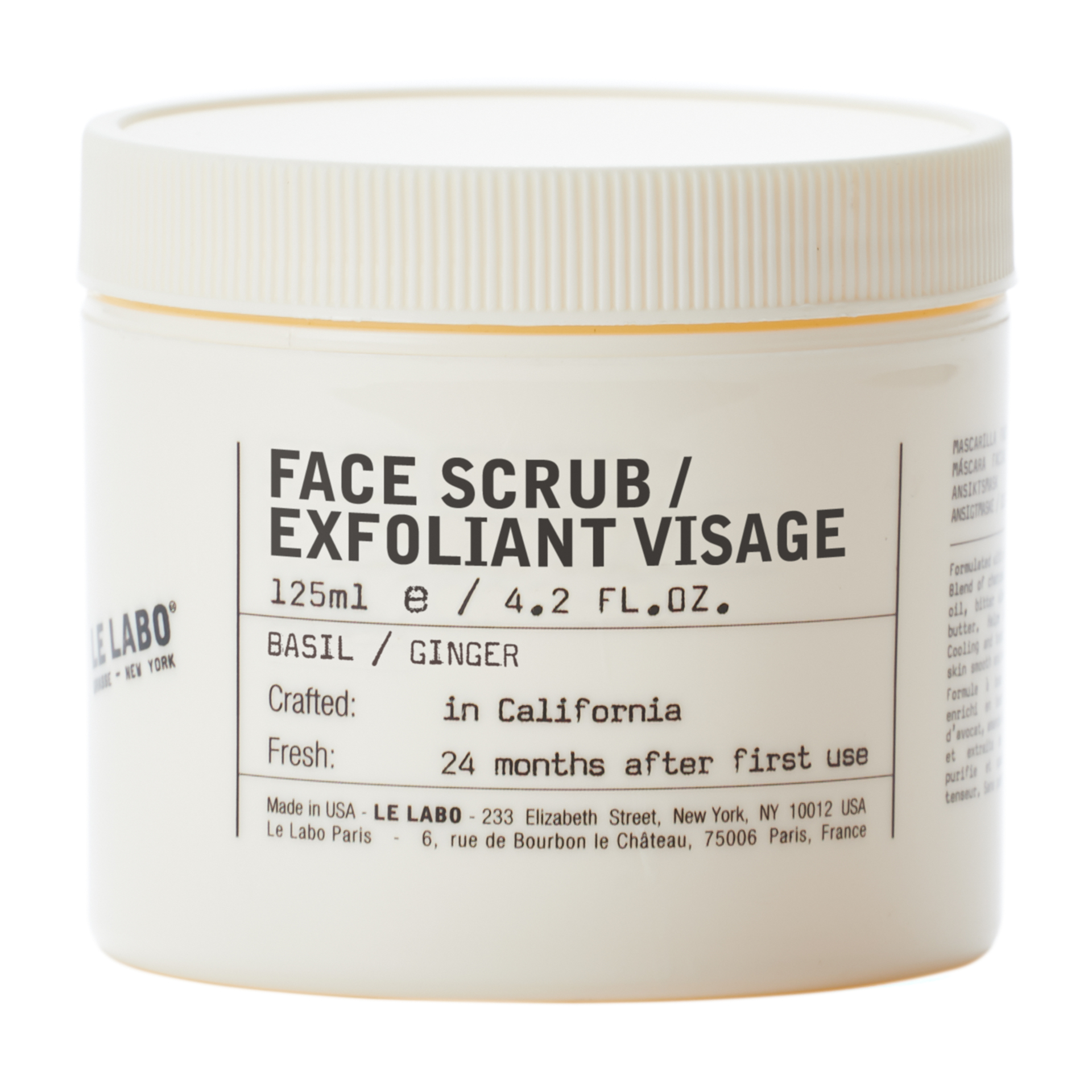 Bazsalikom arcradír 125 ml - Le Labo