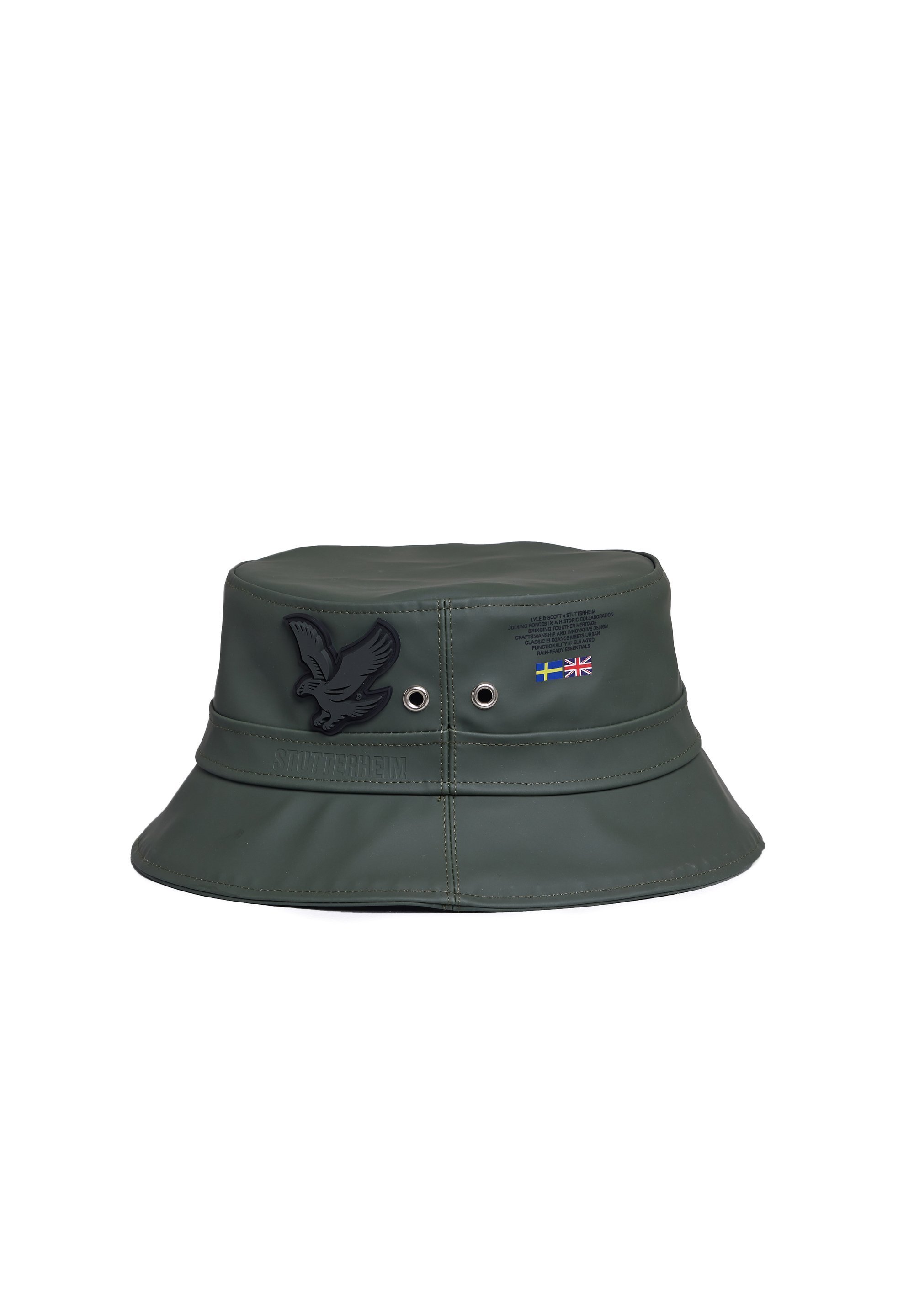 Stutterheim STUTTERHEIM X LYLE & SCOTT BUCKET HAT - Hoed - groen