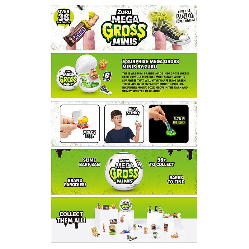 La sorpresa de Zuru Mega gross mini