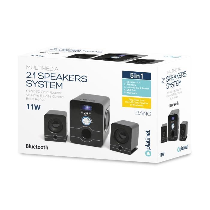 5-IN-1 2.1 PC SPEAKER PLATINUM