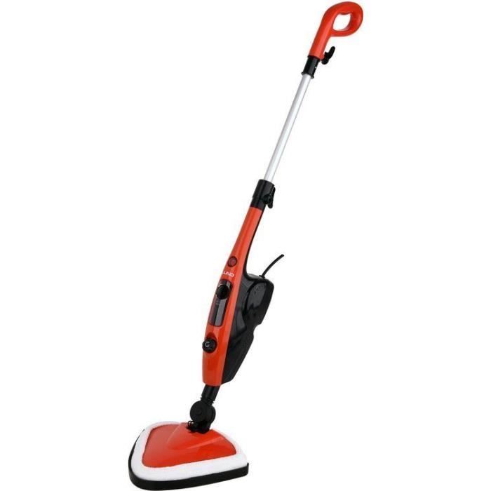 Mop a vapor - LUND - 67220 - Elimina bactérias - Mangueira flexível - Unidade motora giratória