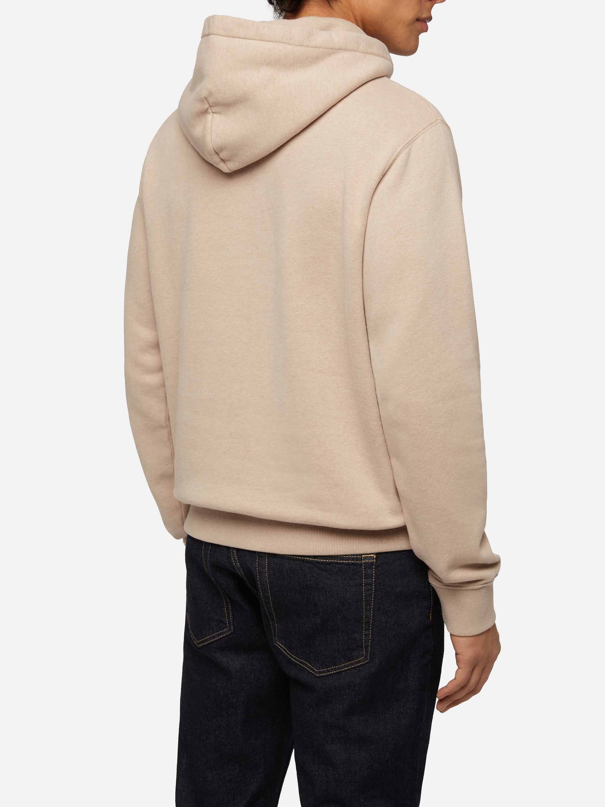 Tribeca beige sweatshirt met St. Barth-borduurwerk.