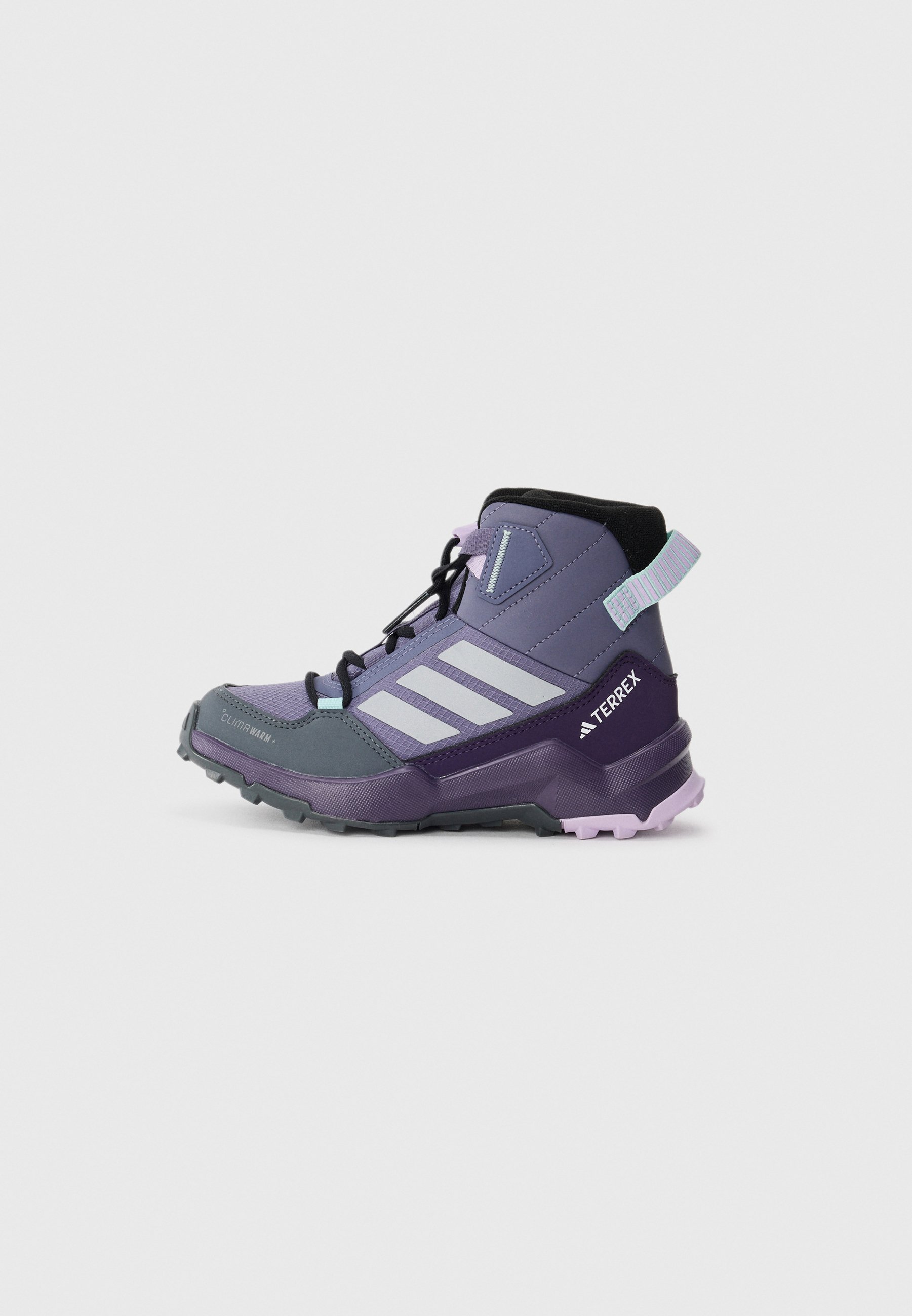 Adidas Terrex UNISEXE - Chaussures de randonnée - d'occasion, violet/argent mat/bleu turquoise scintillant