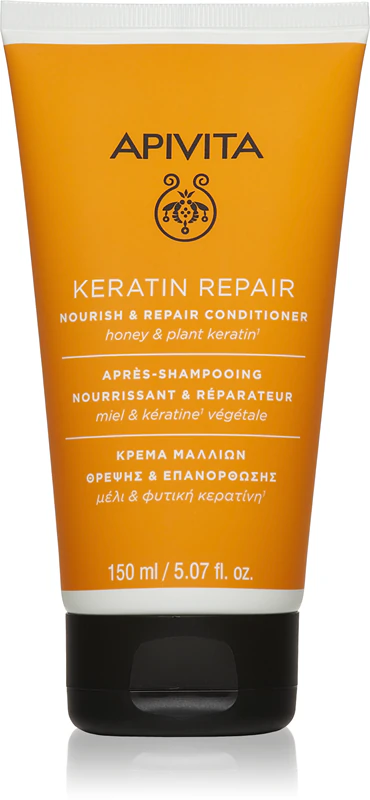 Apivita Keratin Repair Nourish Repair Conditioner regenerační kondicionér s keratinem pro suché a poškozené vlasy