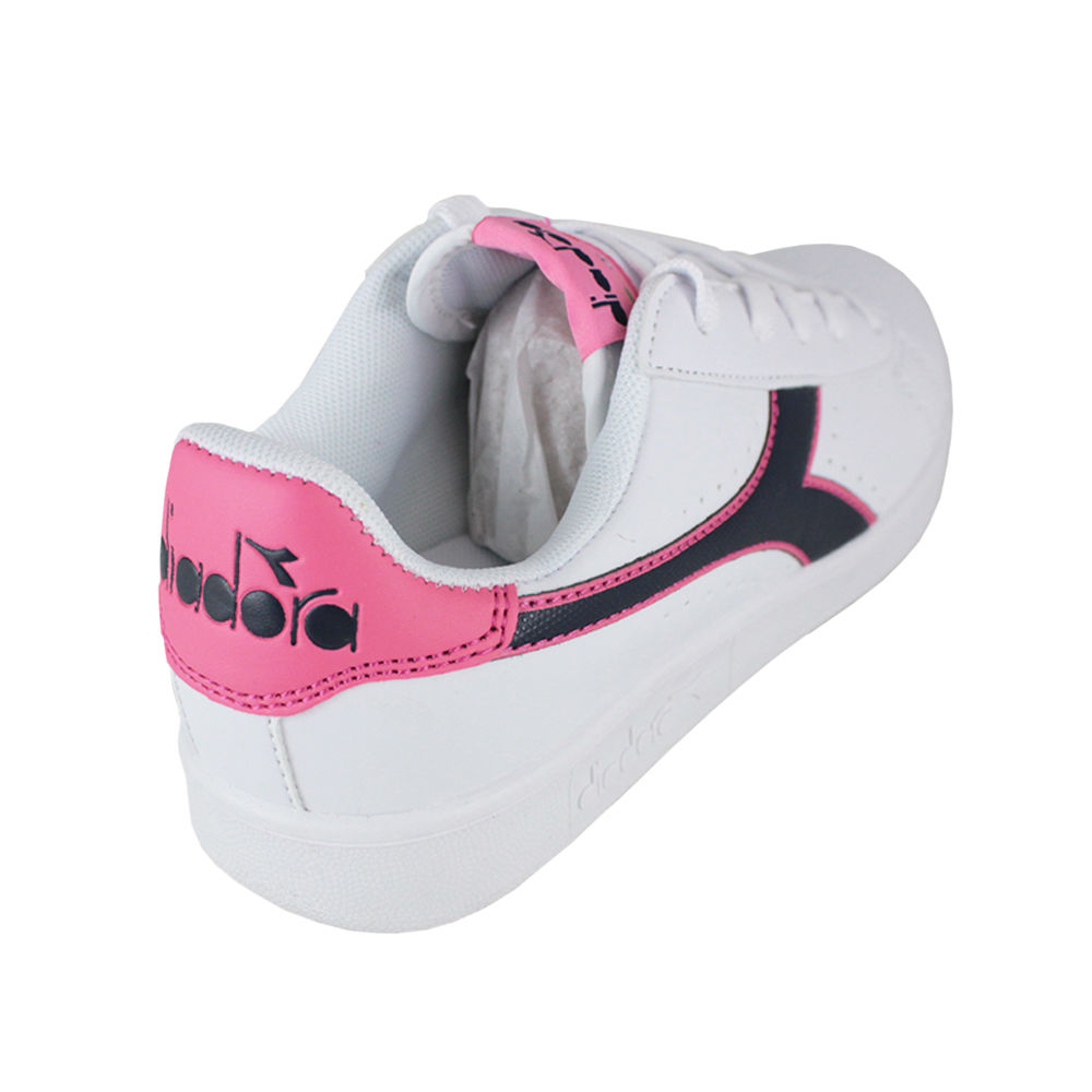  Diadora tenisice 101.173323 01 C8593 Bijele/crne Iris/ružičaste Pas