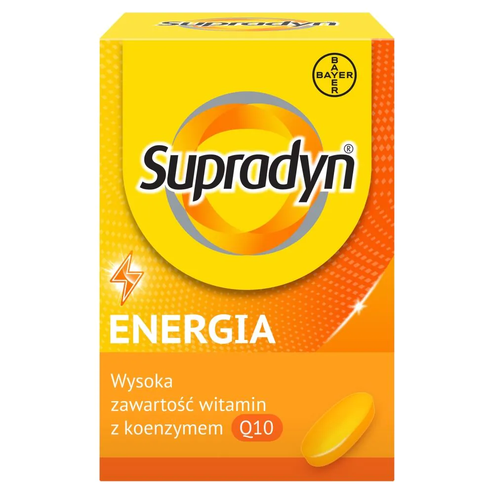 Supradyn Energia, Zestaw witamin i minerałów, Tabletki