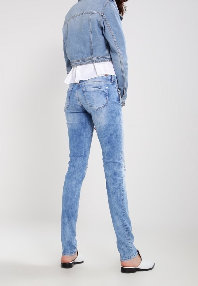 GUESS Denimjakke - blå denim
