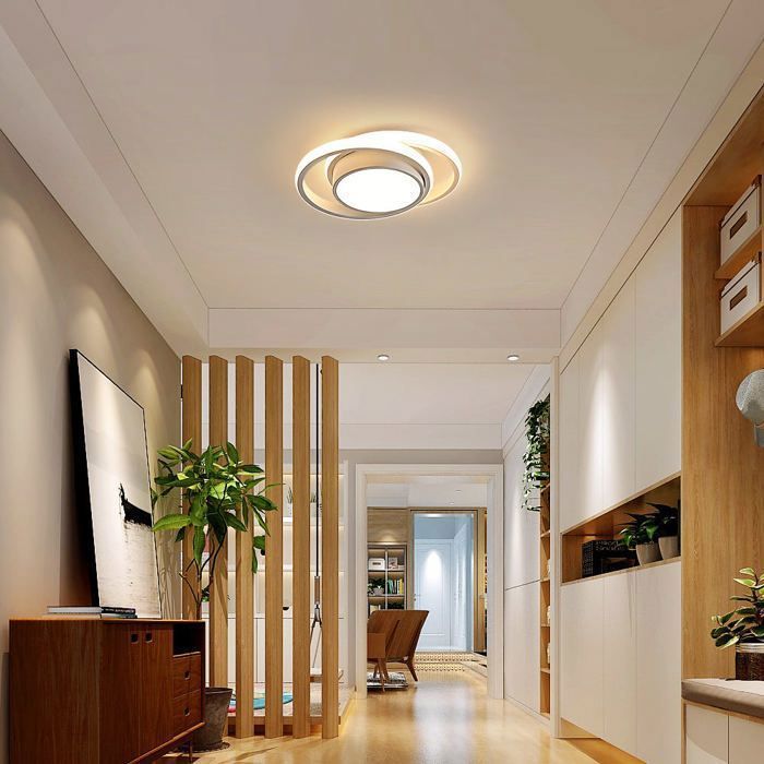 DELIPOP 32W LED-plafondlamp - Modern en strak design - 3000K warm licht - Ideaal voor slaapkamer, badkamer en keuken - Wit