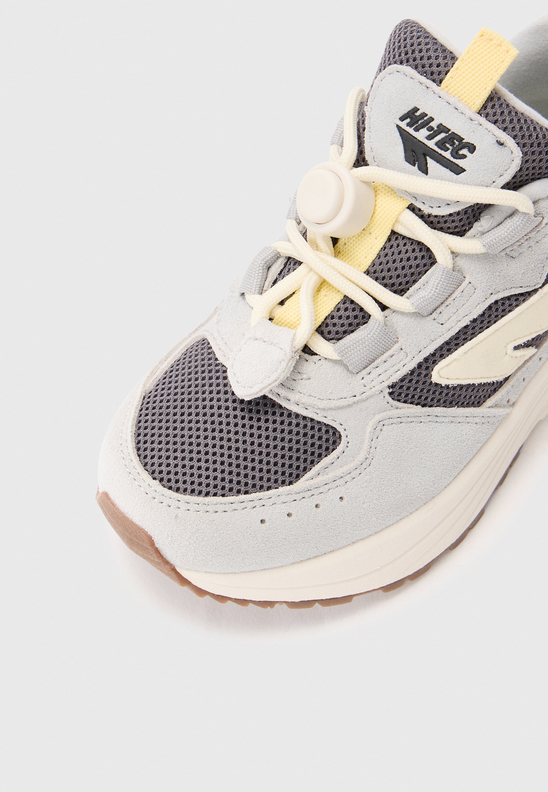 HI-TEC HTS74 SHADOW UNISEX - Scarpe da ginnastica - grigio viola/giallo tenue