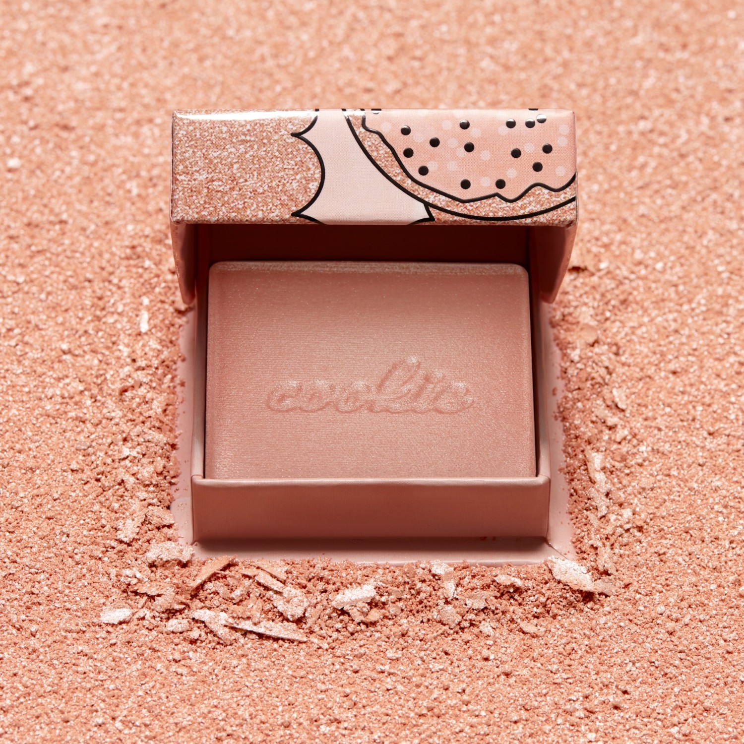 Poudre illuminatrice Cookie de la collection Benefit Highlighter Bronzer & Blush - 8 g