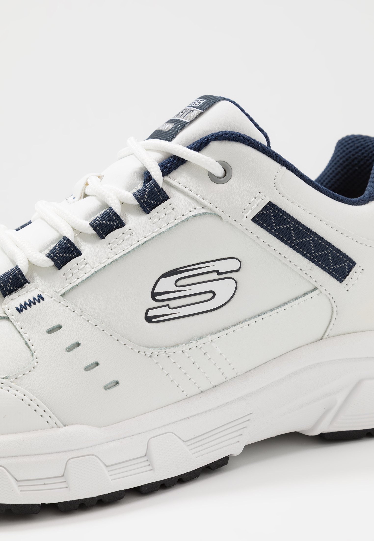 Skechers OAK CANYON - Sneakers - wit/marineblauw
