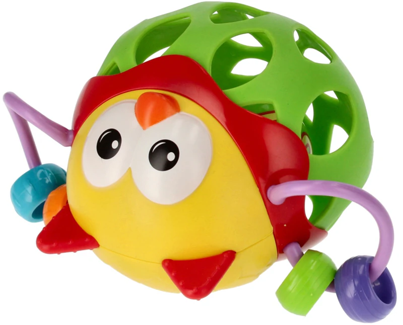 Bam-Bam Rattle educatief speelgoed met een rammelaar