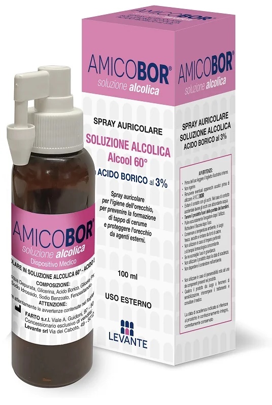 Spray de alcohol Amicobor 100 ml