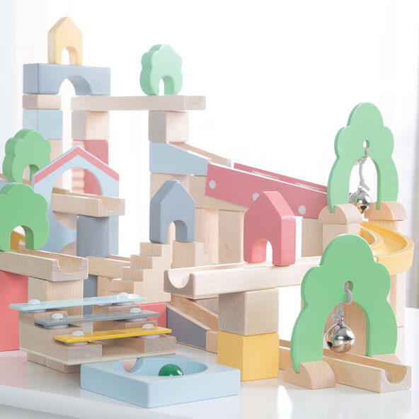 Marble run, including extension