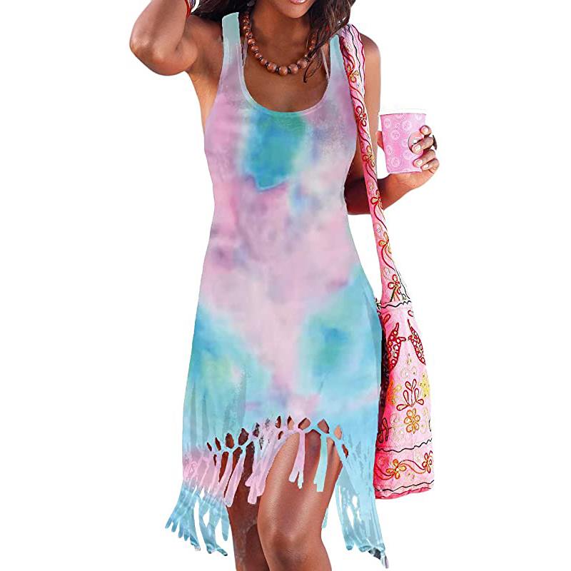 Robes maxi à manches courtes et poches